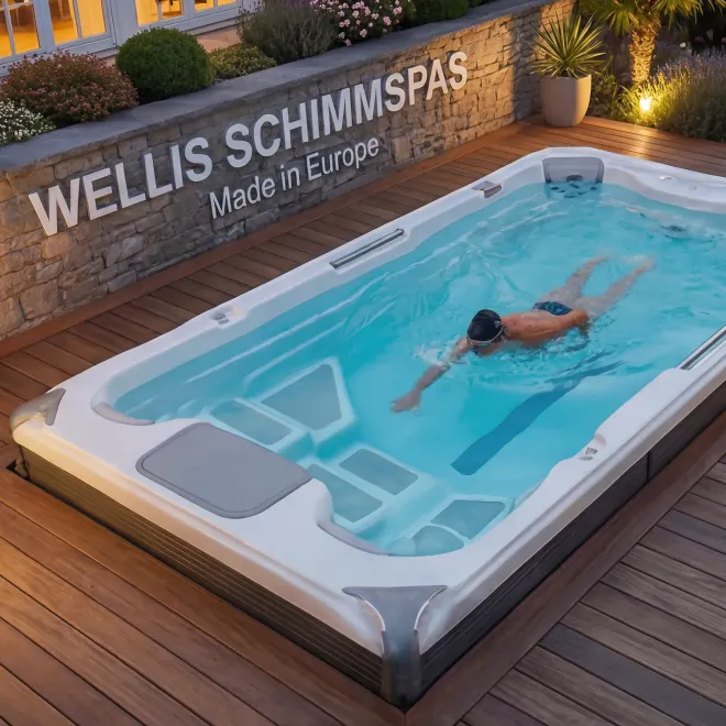 Wellis Schwimmspa Amazonas Grand Prix Life Premium - Semiground Swimspa