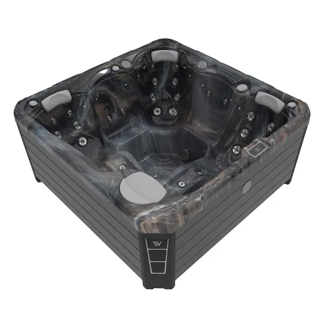 Wellis Whirlpool Budapest Midnight Grey Premium Citylife