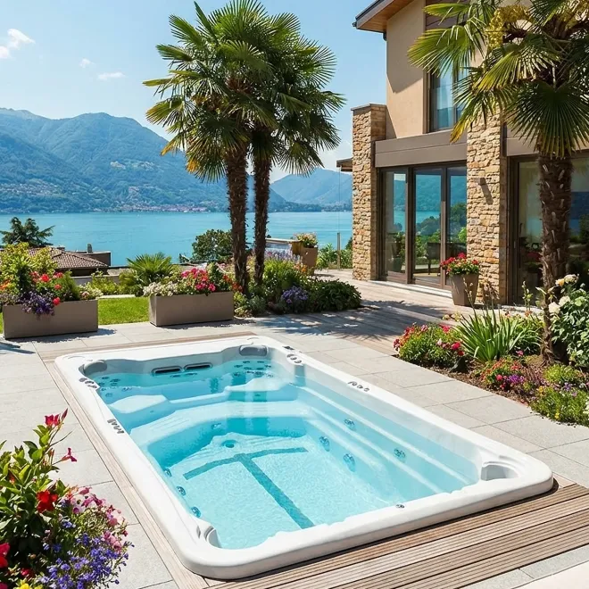 Wellis Schwimmspa Schwimm Spa Whirlpool Danube Riverjet