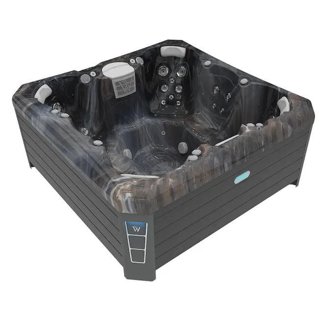 Wellis Whirlpool Lima MIDNIGHTGREY Citylife