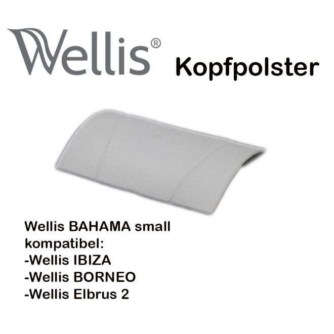 Wellis Whirlpool Kopfpolster AF00030 Bahama Ibiza Borneo Elbrus
