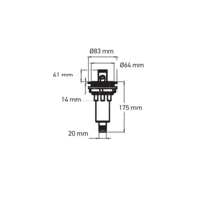 AKU0044 Wellis Water Pop-Up fountain Everest - Kilimanjaro - Olympus