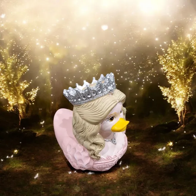 PRINZESSIN BADEENTE DUCK KÖNIGIN RESIN ENTE