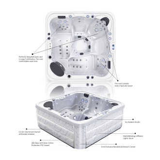 WHIRLPOOL ZR802 - Garten Whirlpool - Outdoor Whirlpool Testsieger