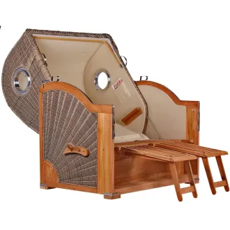 Strandkorb Teak 2.5 XXL - Premiumqualität