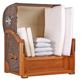Strandkorb Teak 2.5 XXL - Premiumqualität