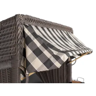 Strandkorb Sylt Teak 2.5 XXL - Premiumqualität