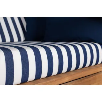 Strandkorb Sylt Teak 2.5 XXL - Premiumqualität