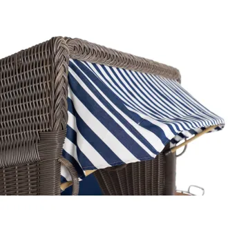 Strandkorb Sylt Teak 2.5 XXL - Premiumqualität