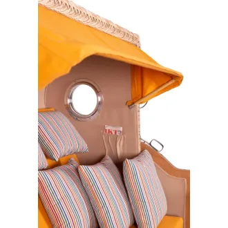 Strandkorb Teak 3er XXL - Premiumqualität