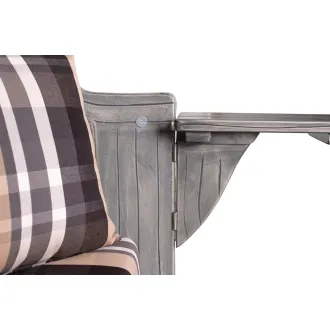 2er Strandkorb Mahagoni Vintage grey washed - wunderschön