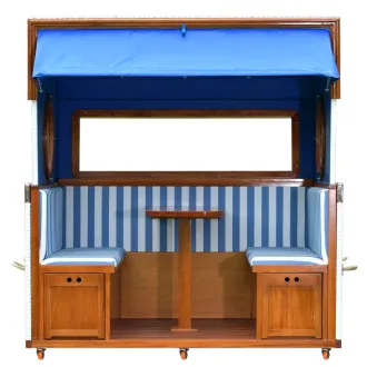 Strandkorb TeSTRANDKOERBE/M6 Personen Lounge Strandkorb - perfekt für Gastro - Messe und PrivatR_DEKO/BALTIKUM/fehlt.pngak 3er XXL - Premiumqualität