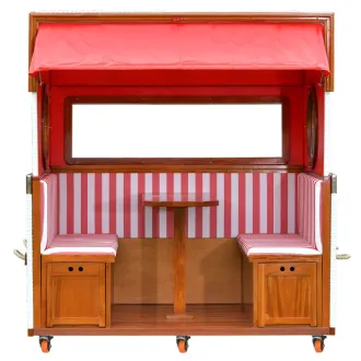 Strandkorb TeaSTRANDKOERB6 Personen Lounge Strandkorb - perfekt für Gastro - Messe und PrivatE/MR_DEKO/BALTIKUM/fehlt.pngk 3er XXL - Premiumqualität