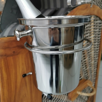 Sektkübel Champagne Halter Strandkorb