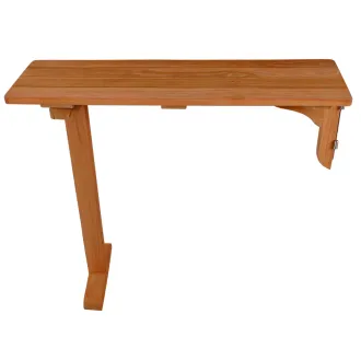 Optional mit Teak Bistrotisch