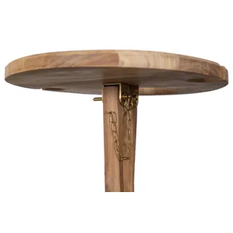 Teak Getränkehalter