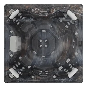 Wellis Whirlpool MANDALA DELUXE Life aus der Life Line Serie - sparsam im Verbrauch - Gross bei der Entspannung