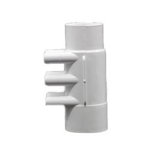 Whirlpool Verteiler 6fach - 60.3 S × 60.3 Spigot × (6) 20 SB