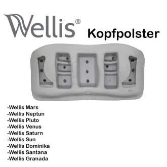 Wellis Kopfpolster Neptune, Spirit, Mars, Pluto, Venus, Saturn, Sun, Dominika, Santana, Granada.