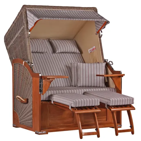 STRANDKORB SHETLAND MAHAGONI PE GREY DESSIN 501