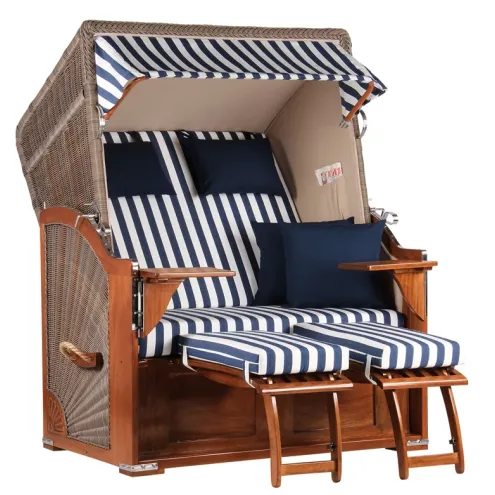STRANDKORB SHETLAND MAHAGONI PE GREY DESSIN 518