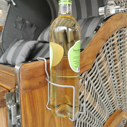 FLASCHENHALTER AUS EDELSTAHL UNIVERSELL VERWENDBAR