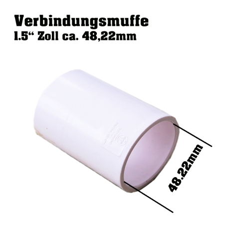 VERBINDUNGSMUFFE 1.50ZOLL/50MM