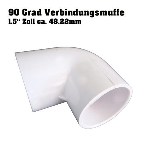 VERBINDUNGSMUFFE 1.50ZOLL/50MM 90 GRAD