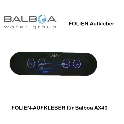 Balboa Folienaufkleber AX40