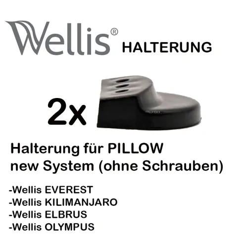 WELLIS HALTERUNG KOPFSTÜTZE NEW SYSTEM/ NACKENPOLSTER