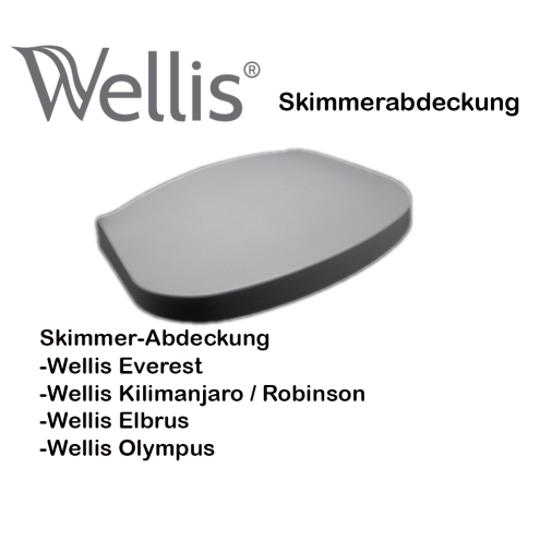 WELLIS SKIMMERABDECKUNG GRAU