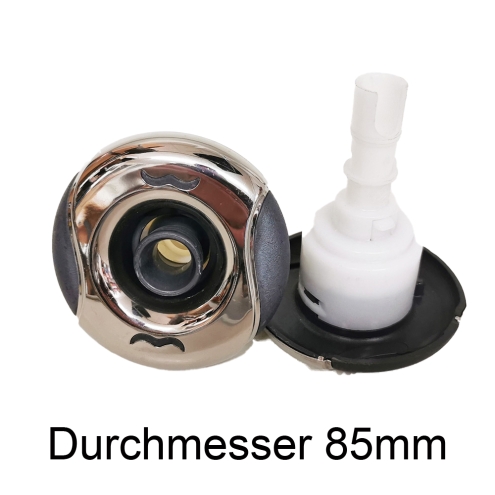 WELLIS JET 3 MITTEL HOLE V1 DARKGREY (85 MM DURCHMESSER
