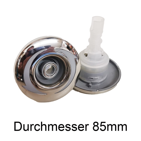 WELLIS JET "3" MITTEL ROTATION V2 LIGHTGREY (85 MM DURCHMESSER)