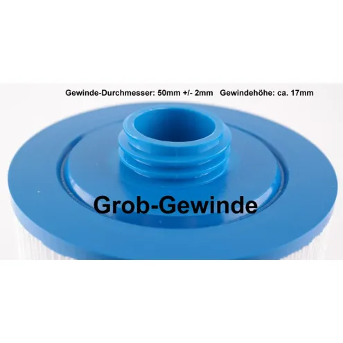 Lamellenfilter Jazzi Whirlpool (Grobgewinde)