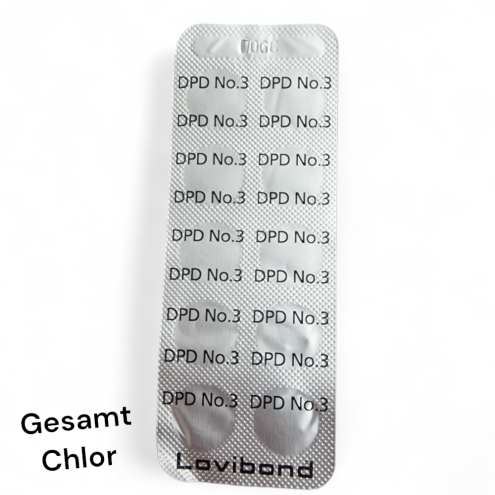 Lovibond No.3 (Gesamt Chlor Messung) Tabletten (10 St&uuml;ck)