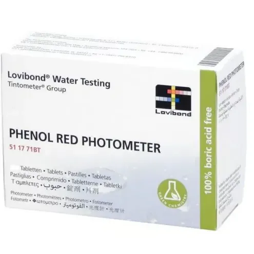 Lovibond Phenol Red (pH-Wert Messung) Photometer Tabletten (10 St&uuml;ck)
