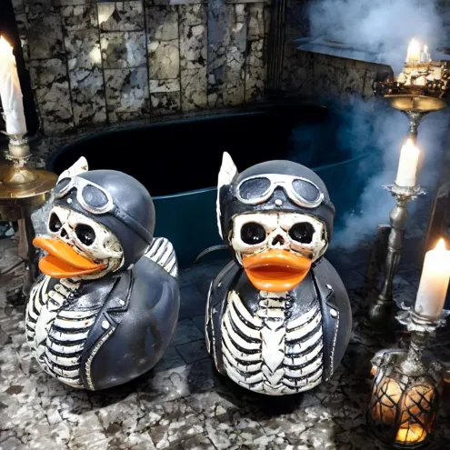 Hellsmotor Badeente